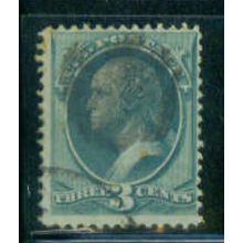 Used 147 3c George Washington Just Clears M00043