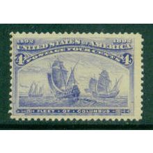 233 4c Fleet of Columbus Just Clears MNH I0084