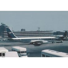 BOAC Boeing 707 G-APFD 1971 London Heathrow Airport Limited Edition 300 Postcard