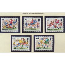 Jersey Stamps Scott #750 To 754, Mint Never Hinged