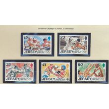 Jersey Stamps Scott #755 To 759, Mint Never Hinged