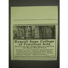 1917 Russell Sage College of Practical Arts Ad