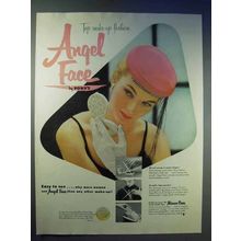 1954 Pond's Angel Face Make-Up Ad - Fashion
