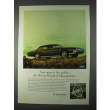 1967 Ford Thunderbird Ad - Now Open to the Public