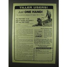 1978 Troy-Bilt Roto Tiller Ad - Just One Hand