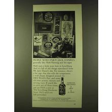 1979 Jack Daniel's Whiskey Ad - Herb Fanning and Signs