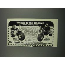 1983 Carl Heald Super Bronc and Super Tryke Ad