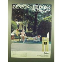 1983 Benson & Hedges Cigarettes Ad - Tennis Court