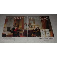 1983 2-page Benson & Hedges Cigarettes Ad
