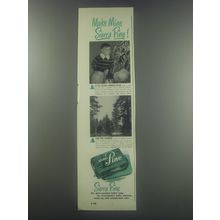 1951 Sierra Pine Soap Ad - Make mine Sierra Pine