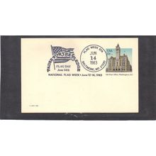 Event Flag Day UX99 13c Post Office (No Cachet-U/A) CV03734