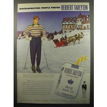 1950 Herbert Tareyton Cigarettes Ad - Mr. J. Peter Hoguet