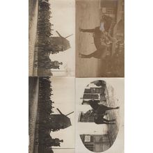 German Soldiers Army On Horse Military Goslar 4x Old Postcard s