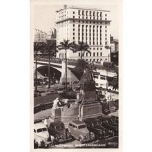Anhangabahu Parque Paulo Brasil Vintage Real Photo Postcard