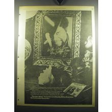 1974 Buddy Miles Express Album Booger Bear Ad - With love from your Booger Bear