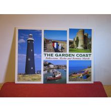 multiview, THE GARDEN COAST, KENT unused postcard by J. Salmon =
