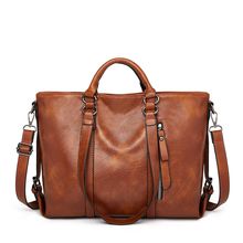 Women Genuine Leather Purses Handbags Brown