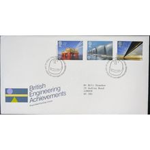 GB 1983 Engineering Achievements Bureau First Day Cover FDC SG1215-1217 stamp
