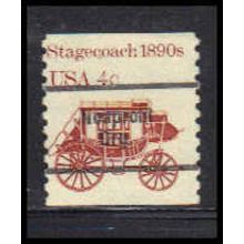 1898Ab 4c Stagecoach Fine MNH Dry Gum PreCnx PA5496