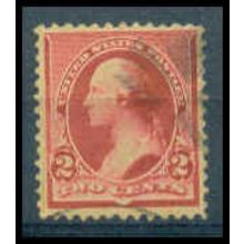 Used 220 2c George Washington Almost Very Fine M10551