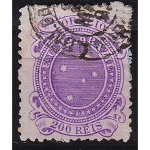 BRASILIEN BRAZIL [1890] MiNr 0088 ( O/used ) [02]