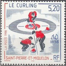 Saint-Pierre & Miquelon 1998 Michel 752 Neuf ** Cote (2007) 2.60 € Curling