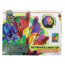 ADVENTURE CLUB Ultimate Light-Up Crystal Growing Kit