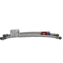 Faucet Connector Supply Line 3/8" Compression x 3/8" Compression x 16" 2 Pack