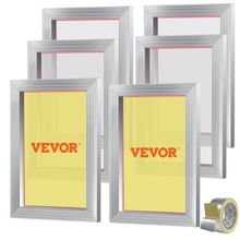 Screen Printing Kit, 6 Pieces Aluminum Silk Screen Printing Frames, 10x14inc...