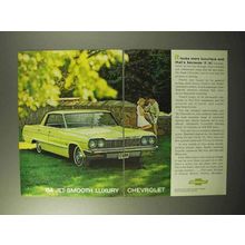 1964 Chevrolet Impala Sport Sedan Ad - Luxurious