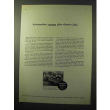 1964 Warner & Swasey Hopto Hydraulic Backhoe Ad - Jobs