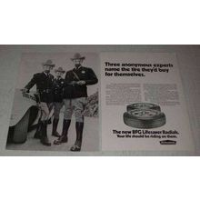 1970 B.F. Goodrich Lifesaver Radial Tires Ad - Experts