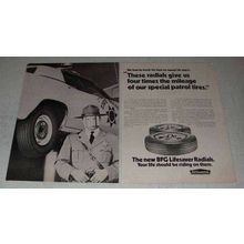 1970 B.F. Goodrich Lifesaver Radial Tires Ad - Patrol
