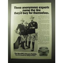 1970 B.F. Goodrich Lifesaver Radials Tires Ad - Experts