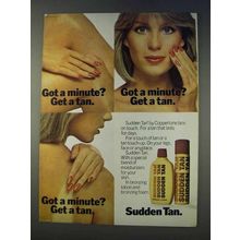 1978 Coppertone Sudden Tan Ad - Got a Minute?