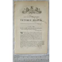 1856 Act of Parliament: Savings Banks for Seamen