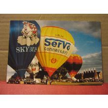WHITBREAD HOP FARM BALLOON FESTIVAL, 1993. SERVO CONNECTORS unused Postcard /