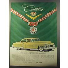 1953 Cadillac Cars Ad - First love of 20,000,000 motorists