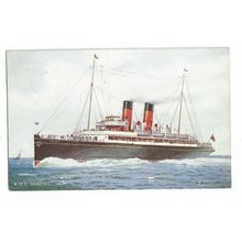 RMS "Snaefell" Isle Of Man, Postcard.