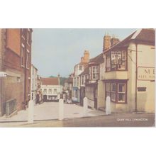 Quay Hill Lymington Hampshire Postcard (QHAM171)