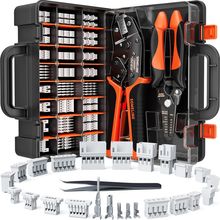 SOMELINE® 1.0–2.0Mm Connector Kit, 24 Types, 32–22 AWG Crimper, JST–SH 1.0Mm/Gh