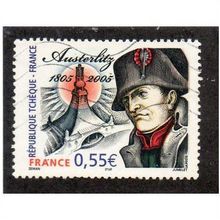 FRA 2005 55c 'BATTLE OF AUSTERLITZ' FINE USED (EBID20-551)