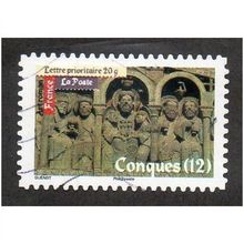 FRA 2010 (56c) 'ART -CONQUES 12' FINE USED (EBID21566)