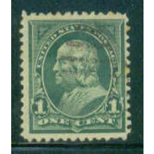 Used 279 1c Benjamin Franklin Fine A05268
