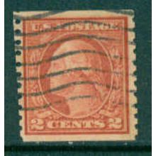 Used 454 2c George Washington Fine A10057