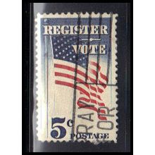 Used 1249 5c Register and Vote Fine KA7635