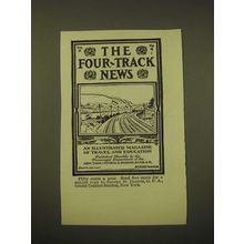 1902 The Four-Track News Magazine Ad