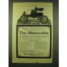 1902 Oldsmobile Car Ad - The Best thing on wheels