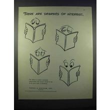 1946 Young & Rubicam Inc. Ad - Degrees of Interest