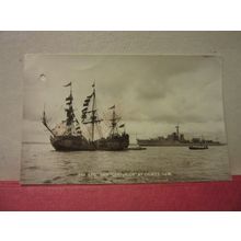 THE S.P.G. SHIP 'CENTURION' AT COWES, I of W. unused vintage postcard RP 1950s =